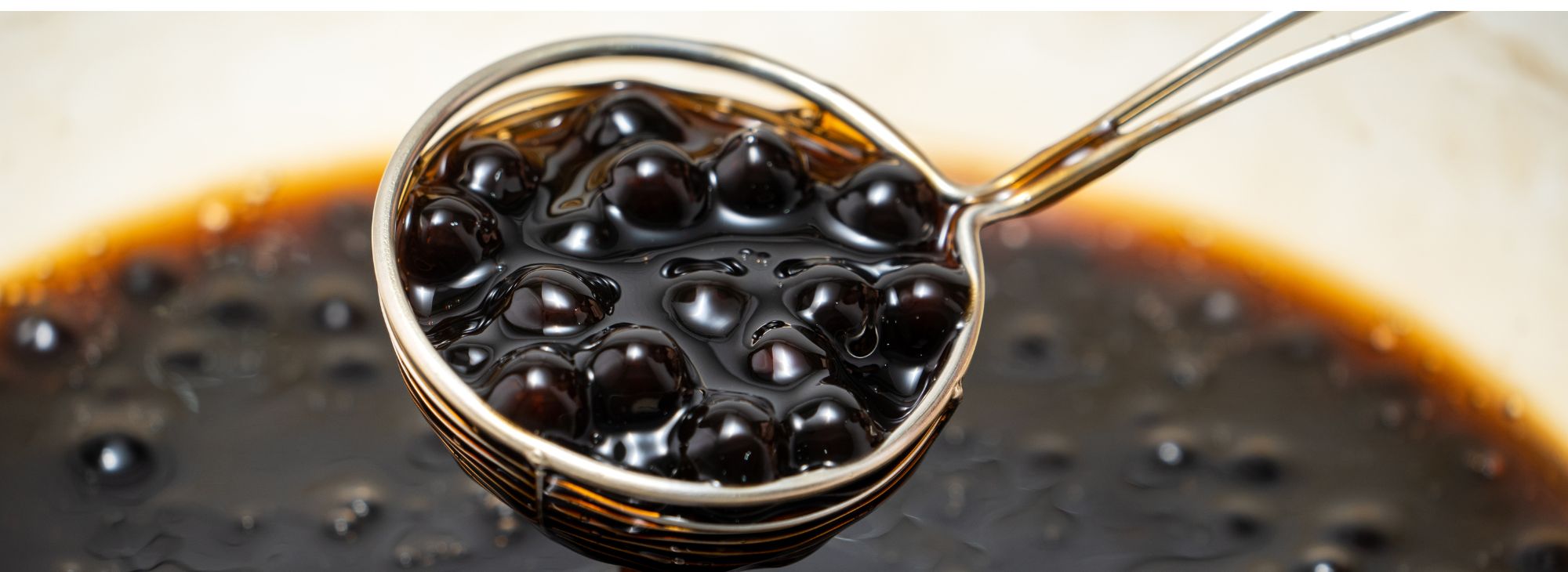 Tapioca Pearls at Bubble Tea Home