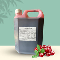 Cranberry Flavoured Syrup