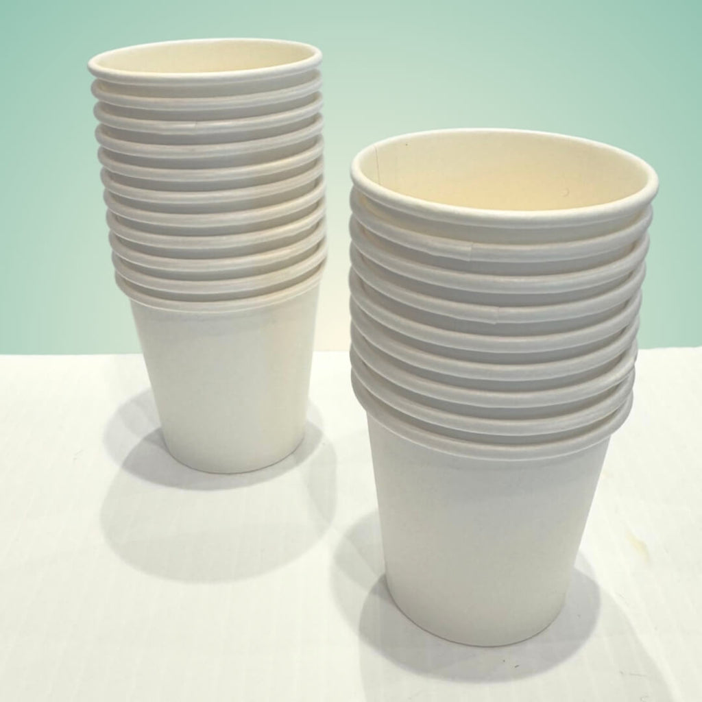 2.5 oz Disposable Paper Tasting Cups – 50pcs | Sample Cups for Drinks ...