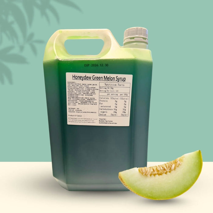 Honeydew Flavored Syrup