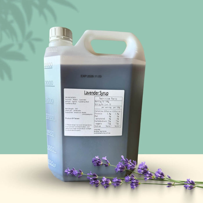 Lavender Flavored Syrup