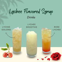 Lychee Flavoured Syrup Drinks