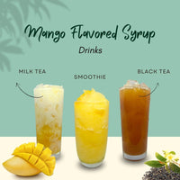 Mango Flavoured Syrup Drinks
