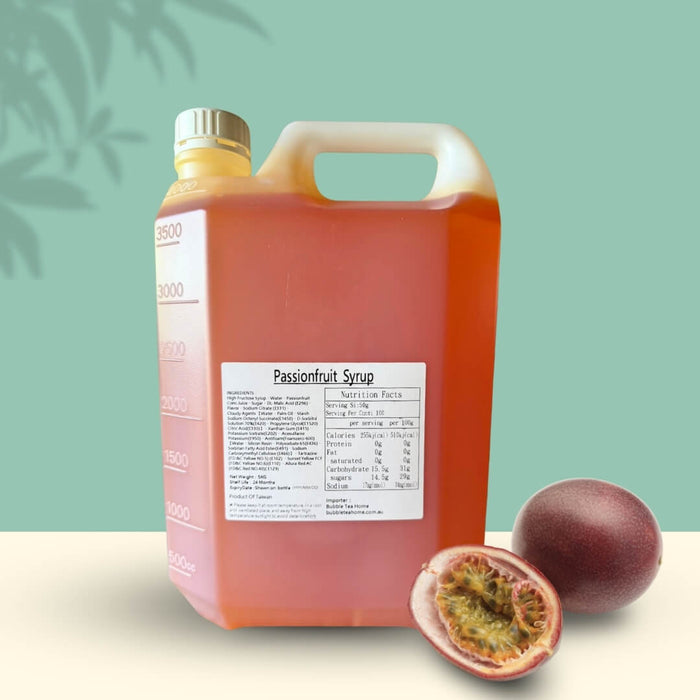Passionfruit Flavoured Syrup