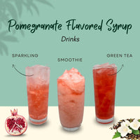 Pomegranate Flavoured Syrup drinks