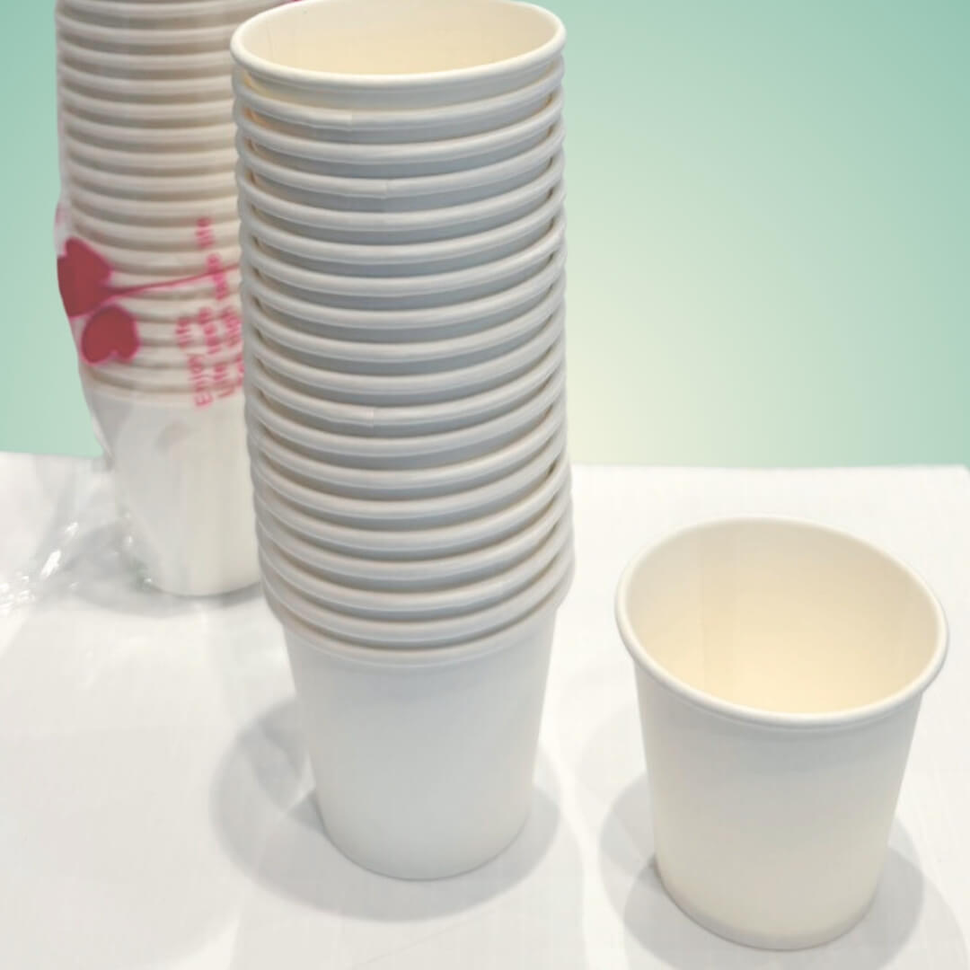 2.5 oz Disposable Paper Sample Tasting Cups